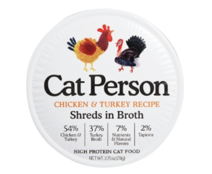 Cat Person Chicken & Turkey Recipe