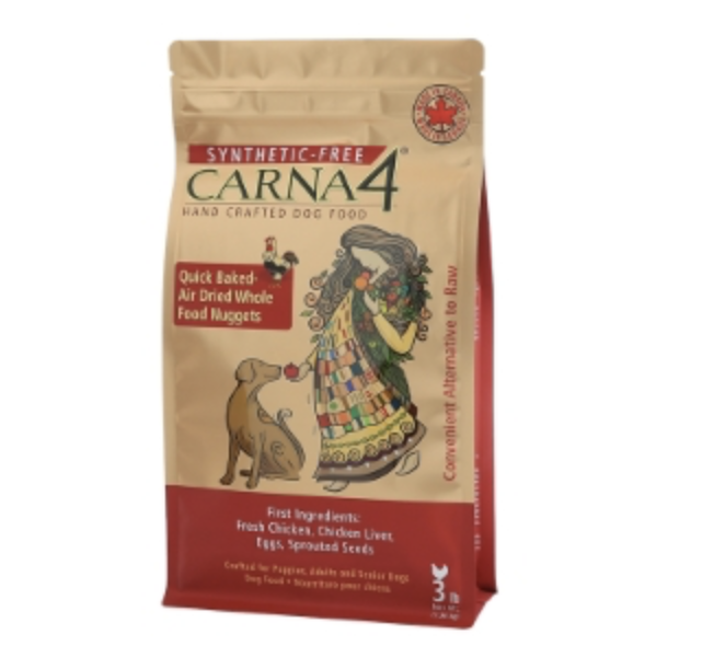 Carna4 Easy Chew Chicken Dry Dog Food