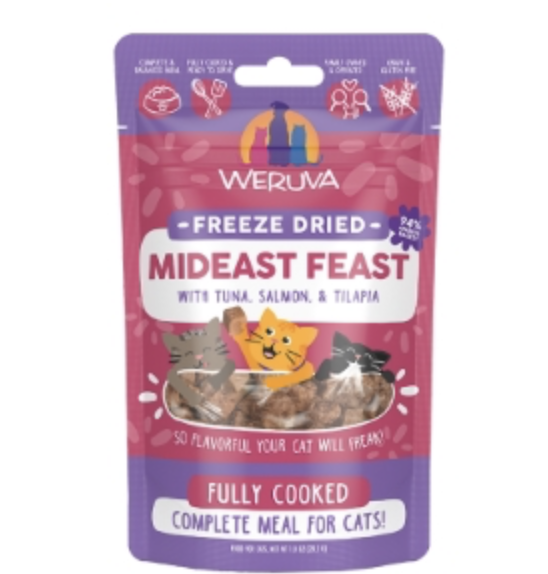 Weruva Cat Freeze Dried Mideast Feasts