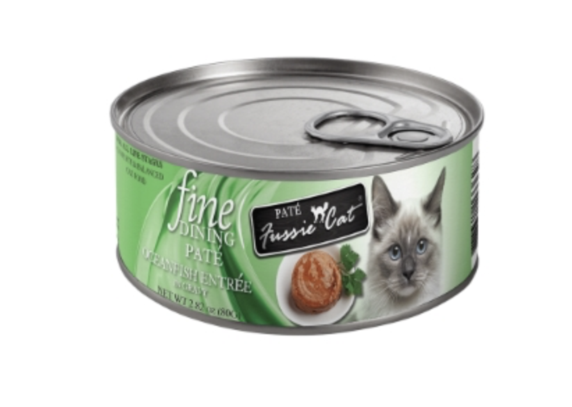 Fussie Cat Fine Dinning Paté Oceanfish Entrée