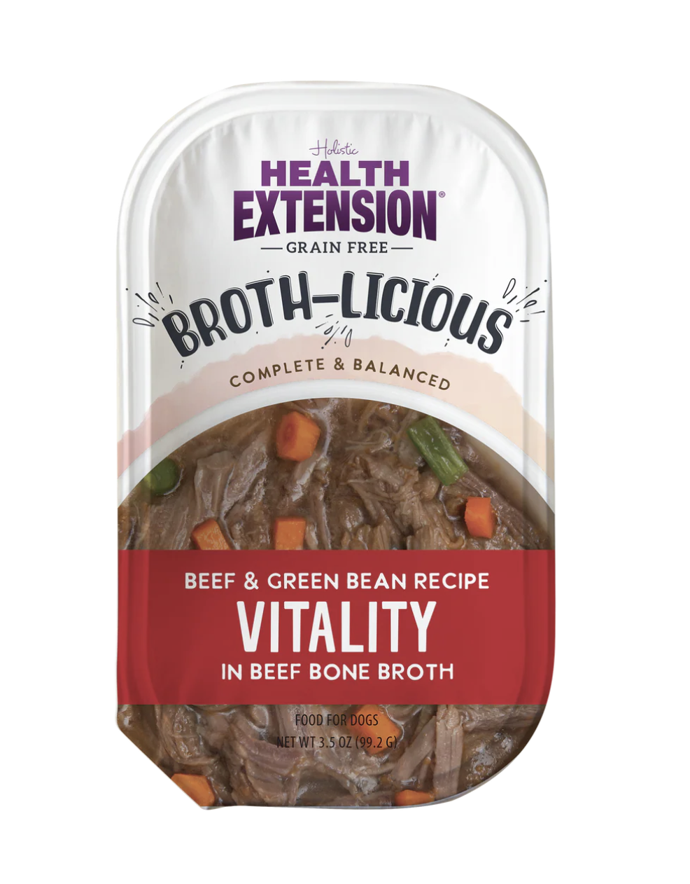 Health Extension Broth-Licious Beef & Green Bean Canned Dog Food