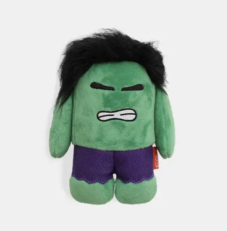 Zee.Dog Hulk 2-in-1 Plush Squeak Dog Toy