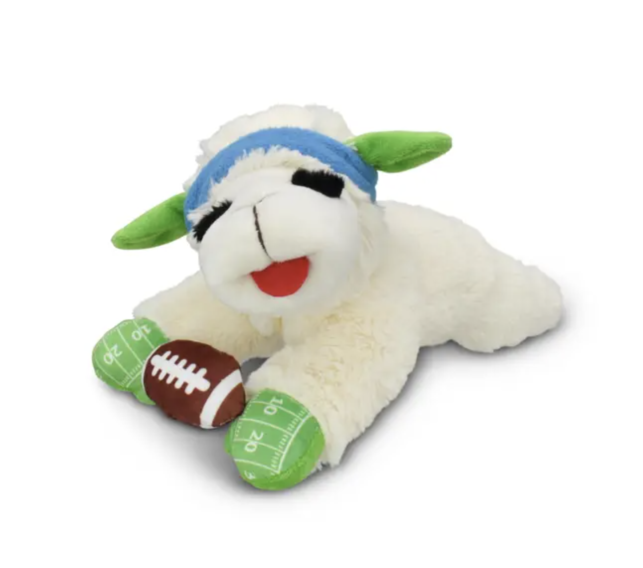 Multipet Game Day Lamb Chop Dog Toy