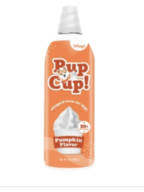 PUPCUP! DOG FROZEN PUMPKIN WHIPPED CREAM 13OZ