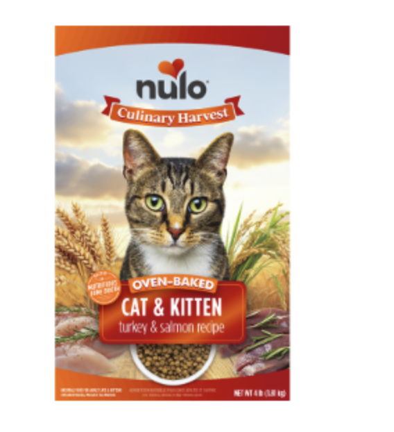 Nulo Culinary Harvest Baked Turkey &amp; Salmon Dry Cat Food