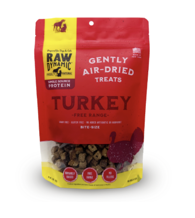 Raw Dynamic Turkey Bite-Size Treats for Dogs