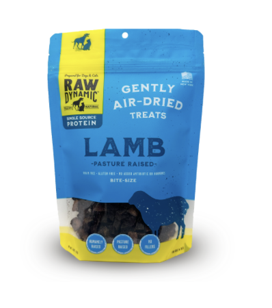 Raw Dynamic Lamb Bite-Size Treats for Dogs