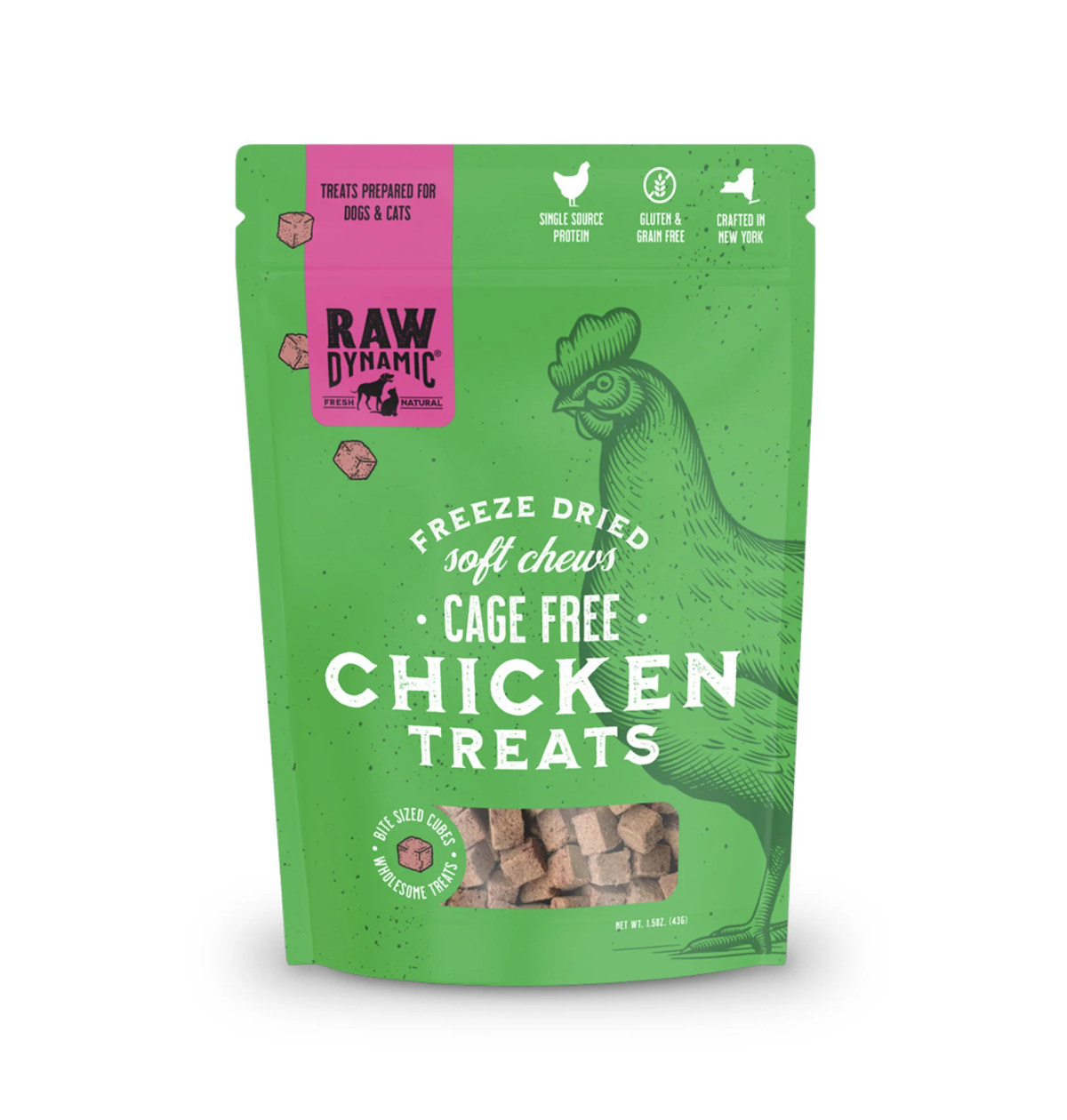 Raw Dynamic Freeze-Dried Chicken Treats
