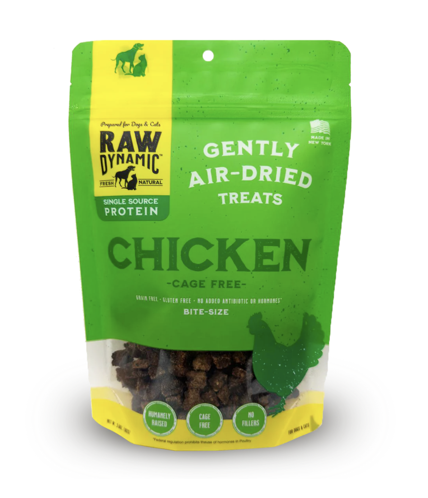 Raw Dynamic Chicken Bite-Size Treats for Dogs