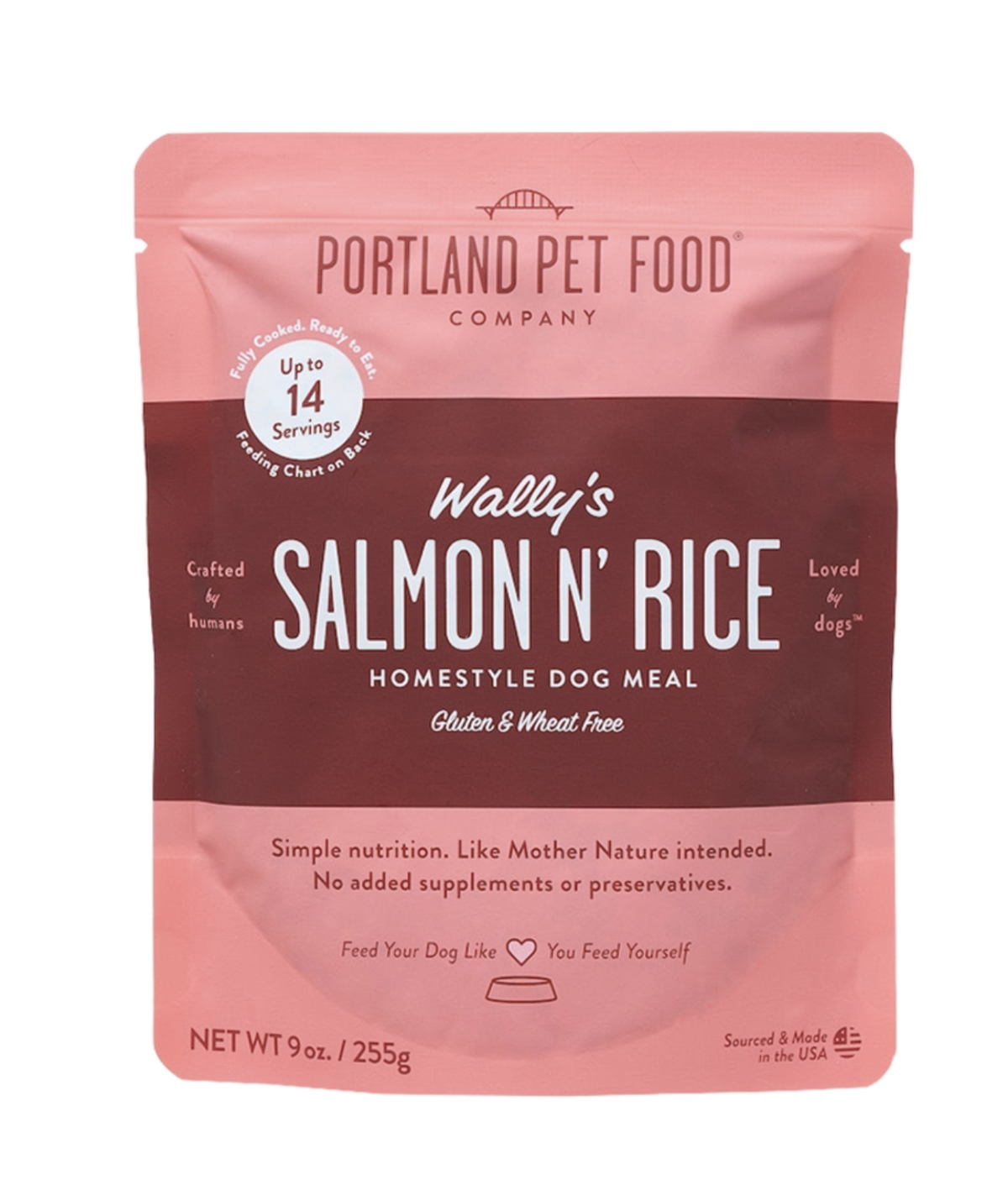 Portland Pet Wally's Salmon N' Rice Dog Food