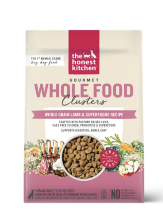 The Honest Kitchen Whole Food Clusters Whole Grain Lamb Dry Dog Food