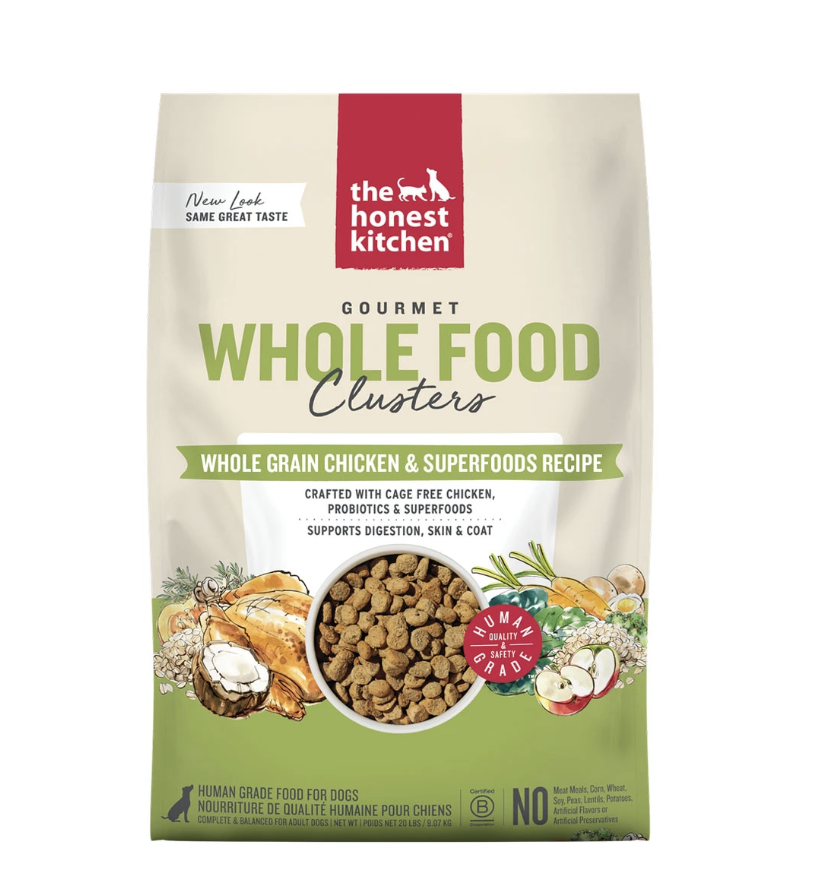 The Honest Kitchen Whole Food Clusters Chicken Whole Grain Dry Dog Food