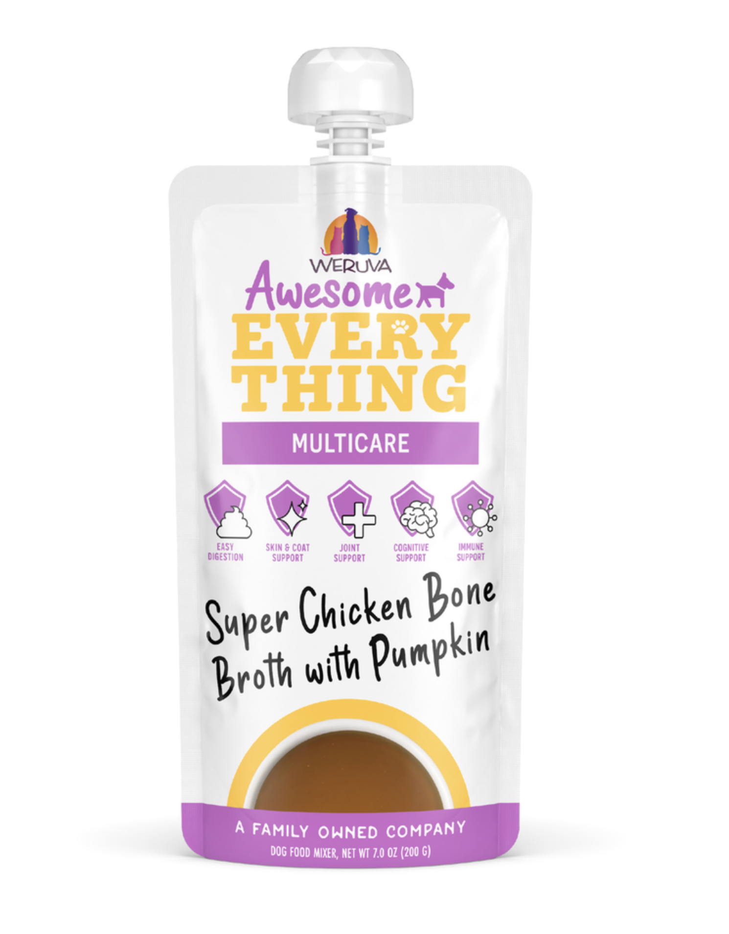 Weruva Awesome Everything Super Chicken Bone Broth