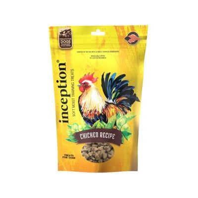Inception Chicken Flavored Soft & Chewy Dog Treats, 4-oz Bag