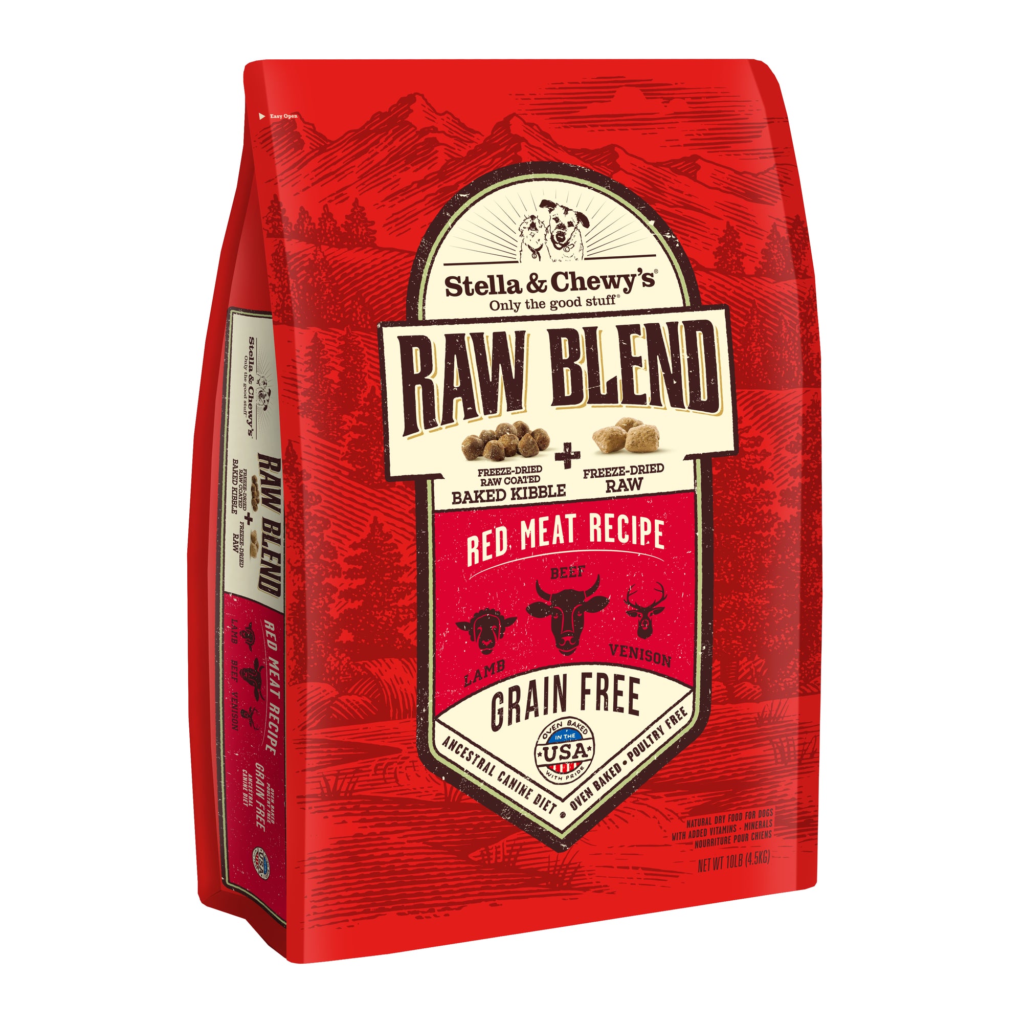 Stella & Chewy's RED MEAT RAW BLEND KIBBLE