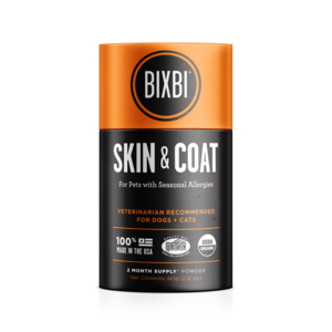 Bixbi Skin & Coat Support Powdered Mushroom Supplement