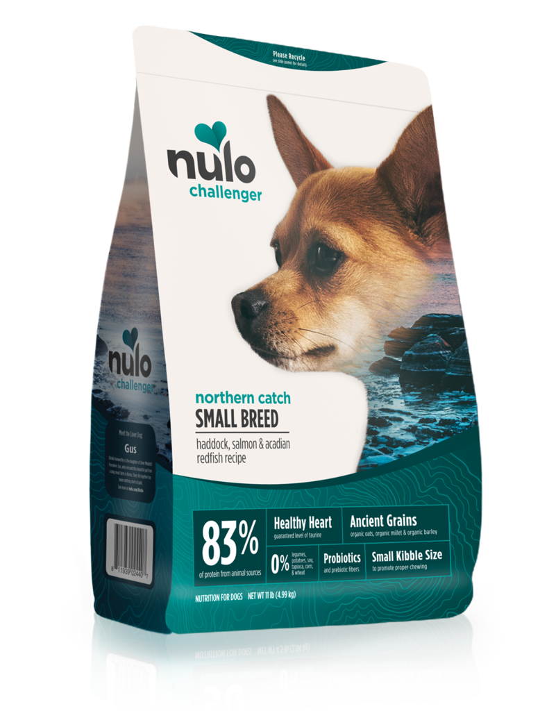 Nulo Challenger High-Meat Kibble for Small Breed Haddock, Salmon & Redfish