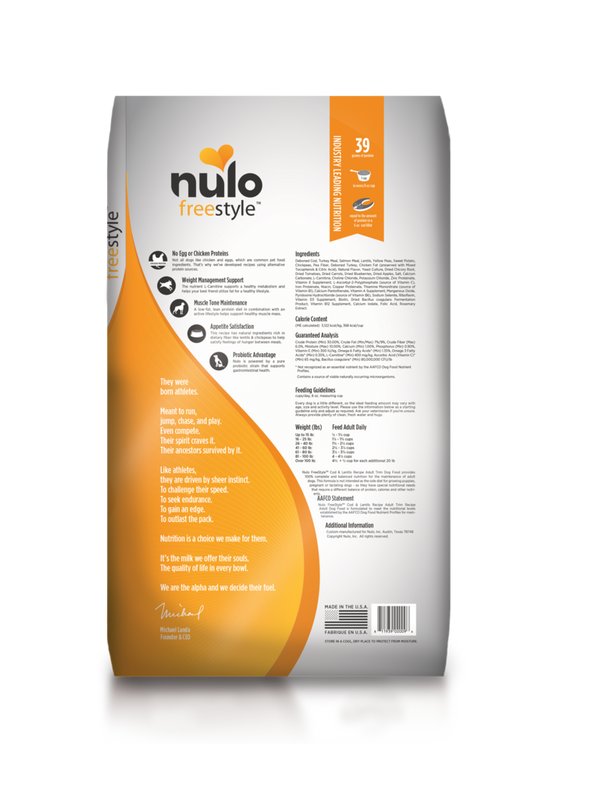 Nulo freestyle hotsell cod and lentils