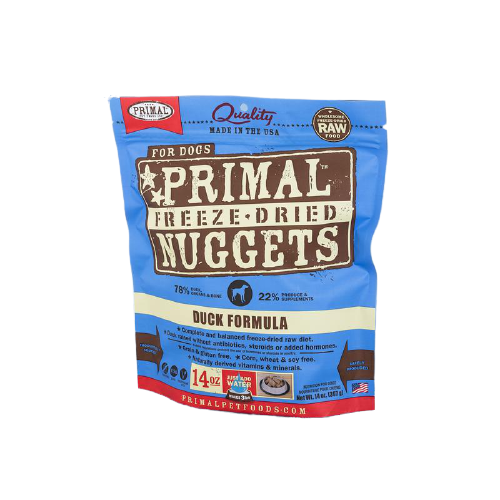 Primal Raw Freeze-Dried Duck Formula for Dogs
