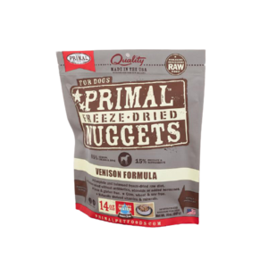 Primal venison top freeze dried