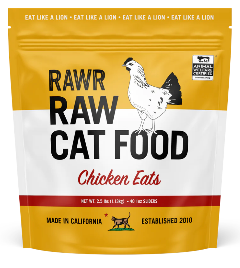 Rawr Raw Frozen Chicken for Cats