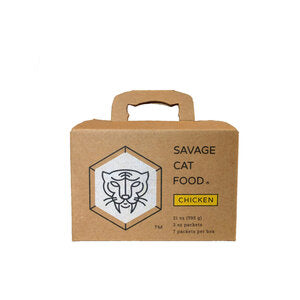 Savage Cat Raw Frozen Chicken Box Small & Large
