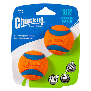 Chuckit! Ultra Ball - 2 Pack Dog Toy | Multiple Sizes