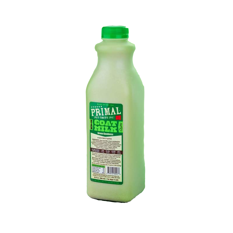 Primal Raw Goat Milk+ Green Goodness