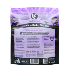 Vital Essentials Turkey Mini Nibs Freeze-Dried Dog Food